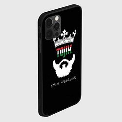 Чехол для iPhone 12 Pro Max Таджикистан - король, цвет: 3D-черный — фото 2