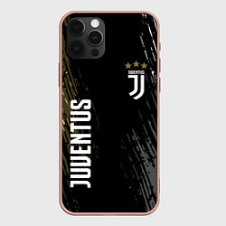 Чехол для iPhone 12 Pro Max JUVENTUS, цвет: 3D-светло-розовый