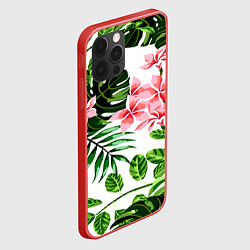 Чехол для iPhone 12 Pro Max ЛЕТО ТЕКСТУРА, цвет: 3D-красный — фото 2