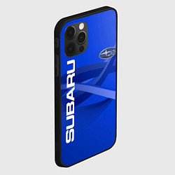 Чехол для iPhone 12 Pro Max SUBARU, цвет: 3D-черный — фото 2