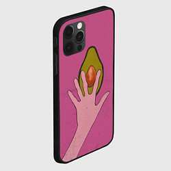 Чехол для iPhone 12 Pro Max Avocado, цвет: 3D-черный — фото 2