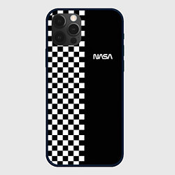 Чехол для iPhone 12 Pro Max NASA, цвет: 3D-черный