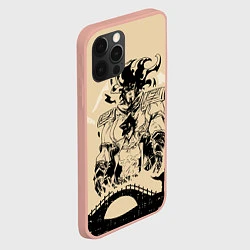 Чехол для iPhone 12 Pro Max JoJo Bizarre Adventure, цвет: 3D-светло-розовый — фото 2