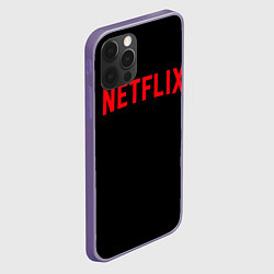 Чехол для iPhone 12 Pro Max NETFLIX, цвет: 3D-серый — фото 2
