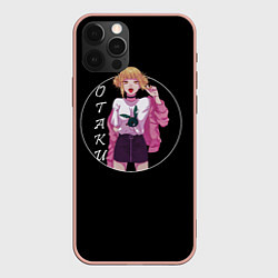 Чехол для iPhone 12 Pro Max Toga Otaku, цвет: 3D-светло-розовый