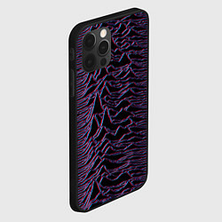 Чехол для iPhone 12 Pro Max Joy Division Glitch, цвет: 3D-черный — фото 2