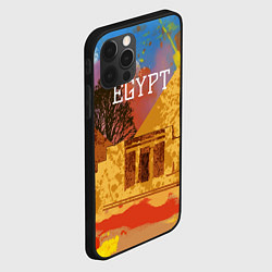Чехол для iPhone 12 Pro Max Египет Пирамида Хеопса, цвет: 3D-черный — фото 2