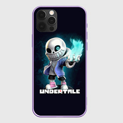 Чехол для iPhone 12 Pro Max UNDERTALE, цвет: 3D-сиреневый