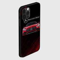 Чехол для iPhone 12 Pro Max Mercedes Benz AMG, цвет: 3D-черный — фото 2