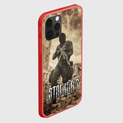 Чехол для iPhone 12 Pro Max Stalker 2, цвет: 3D-красный — фото 2