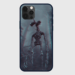 Чехол для iPhone 12 Pro Max Сиреноголовый, цвет: 3D-черный