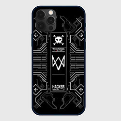 Чехол для iPhone 12 Pro Max WATCH DOGS: LEGION, цвет: 3D-черный