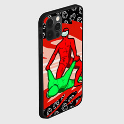Чехол для iPhone 12 Pro Max MASTER AMONG US, цвет: 3D-черный — фото 2