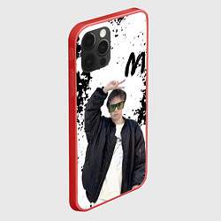 Чехол для iPhone 12 Pro Max СЛАВА МАРЛОУ, цвет: 3D-красный — фото 2