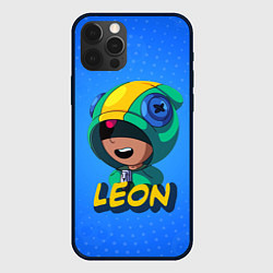 Чехол для iPhone 12 Pro Max BRAWL STARS LEON, цвет: 3D-черный