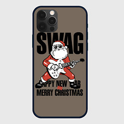 Чехол для iPhone 12 Pro Max SWAG, цвет: 3D-черный