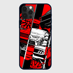 Чехол для iPhone 12 Pro Max Автомобили, цвет: 3D-черный