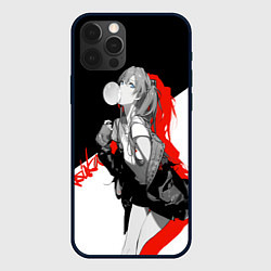 Чехол для iPhone 12 Pro Max Asuka Langley Evangelion, цвет: 3D-черный