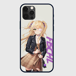 Чехол для iPhone 12 Pro Max Fischl, цвет: 3D-черный