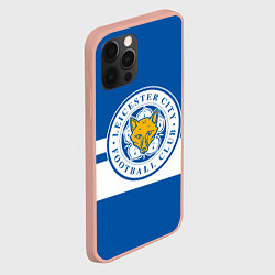 Чехол для iPhone 12 Pro Max LEICESTER CITY, цвет: 3D-светло-розовый — фото 2