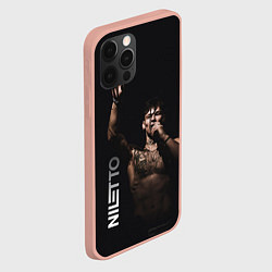 Чехол для iPhone 12 Pro Max NILETTO, цвет: 3D-светло-розовый — фото 2