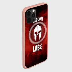 Чехол для iPhone 12 Pro Max Molon Labe, цвет: 3D-светло-розовый — фото 2