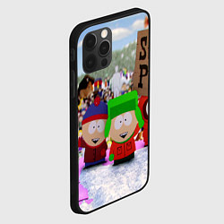 Чехол для iPhone 12 Pro Max Южный Парк South Park, цвет: 3D-черный — фото 2