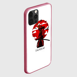 Чехол для iPhone 12 Pro Max Samurai, цвет: 3D-малиновый — фото 2