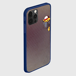 Чехол для iPhone 12 Pro Max Покемон, цвет: 3D-тёмно-синий — фото 2