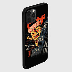 Чехол для iPhone 12 Pro Max Pizza Kong, цвет: 3D-черный — фото 2