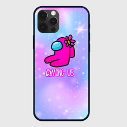 Чехол для iPhone 12 Pro Max Among Us, цвет: 3D-черный