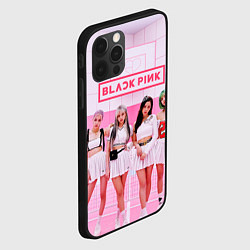 Чехол для iPhone 12 Pro Max BLACKPINK, цвет: 3D-черный — фото 2