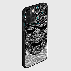 Чехол для iPhone 12 Pro Max Cyber Samurai, цвет: 3D-черный — фото 2