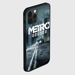 Чехол для iPhone 12 Pro Max Metro Exodus, цвет: 3D-черный — фото 2