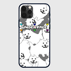 Чехол для iPhone 12 Pro Max Undertale, цвет: 3D-черный