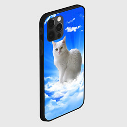 Чехол для iPhone 12 Pro Max Кот в облаках, цвет: 3D-черный — фото 2