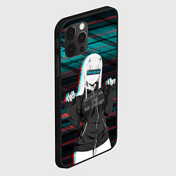 Чехол для iPhone 12 Pro Max Zero Two Senpai, цвет: 3D-черный — фото 2