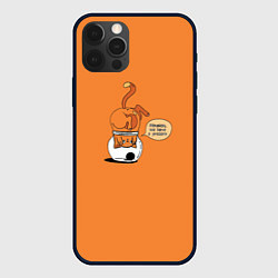 Чехол для iPhone 12 Pro Max Хьюстон, у нас проблемы!, цвет: 3D-черный