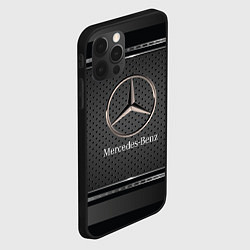 Чехол для iPhone 12 Pro Max MERCEDES BENZ МЕРСЕДЕС БЕНЗ, цвет: 3D-черный — фото 2