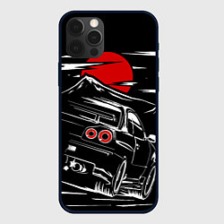 Чехол iPhone 12 Pro Max Skyline R 34 R34 скайлайн