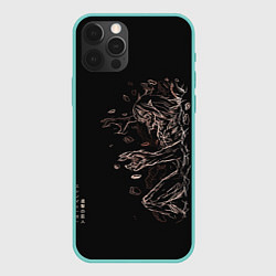 Чехол для iPhone 12 Pro Max Атака Титанов, цвет: 3D-мятный