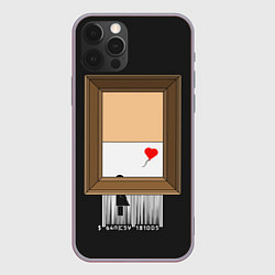 Чехол для iPhone 12 Pro Max Arts free Banksy, цвет: 3D-серый