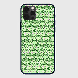 Чехол для iPhone 12 Pro Max Милые лягушки, цвет: 3D-черный