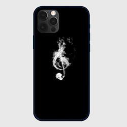 Чехол для iPhone 12 Pro Max Ключ из дыма, цвет: 3D-черный