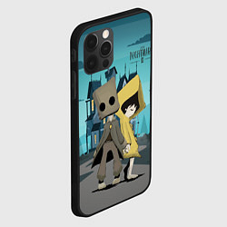 Чехол для iPhone 12 Pro Max Little Nightmares 2, цвет: 3D-черный — фото 2