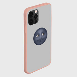 Чехол для iPhone 12 Pro Max Темная луна, цвет: 3D-светло-розовый — фото 2
