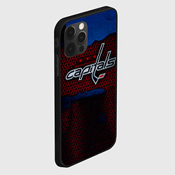 Чехол для iPhone 12 Pro Max WASHINGTON CAPITALS, цвет: 3D-черный — фото 2