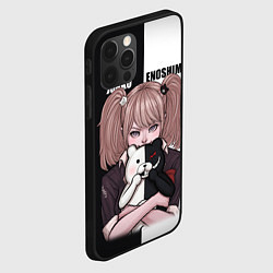 Чехол для iPhone 12 Pro Max MONOKUMA JUNKO, цвет: 3D-черный — фото 2