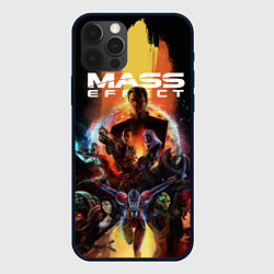 Чехол для iPhone 12 Pro Max Mass effect, цвет: 3D-черный