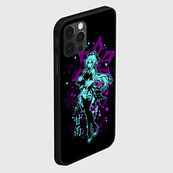 Чехол для iPhone 12 Pro Max GENSHIN IMPACT, ГАНЬ Ю, цвет: 3D-черный — фото 2